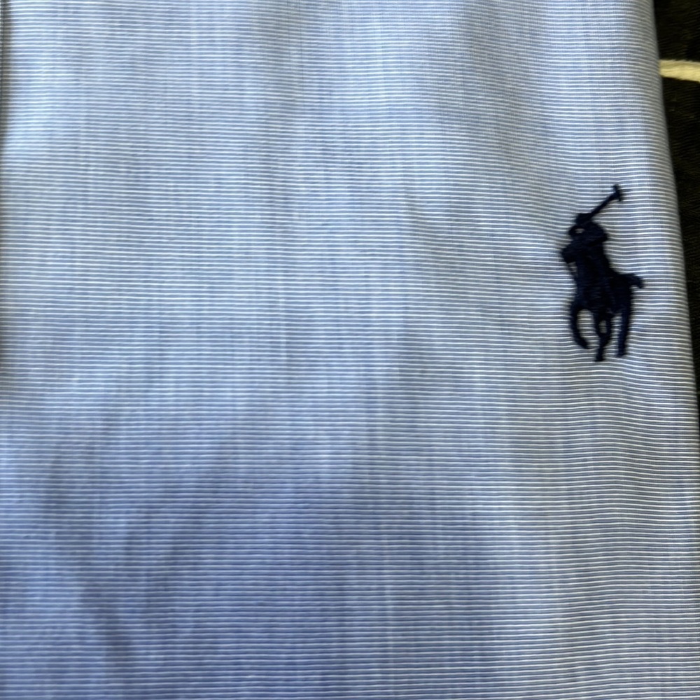 (#247) NWT Mens long sleeve casual shirt by Ralph Lauren Polo. Size 15 1/2-32/33 - Picture 2 of 8